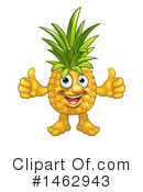Pineapple Clipart #1462943 by AtStockIllustration