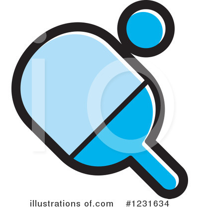 Royalty-Free (RF) Ping Pong Clipart Illustration by Lal Perera - Stock Sample #1231634