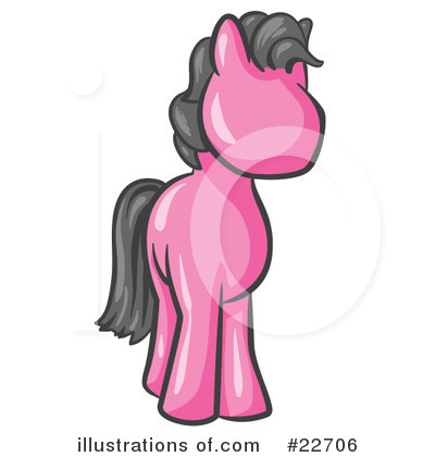 Royalty-Free (RF) Pink Collection Clipart Illustration by Leo Blanchette - Stock Sample #22706