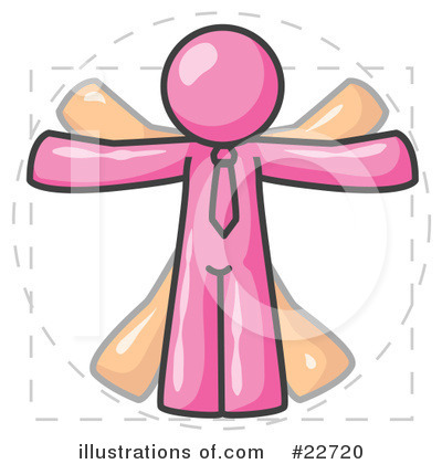 Royalty-Free (RF) Pink Collection Clipart Illustration by Leo Blanchette - Stock Sample #22720
