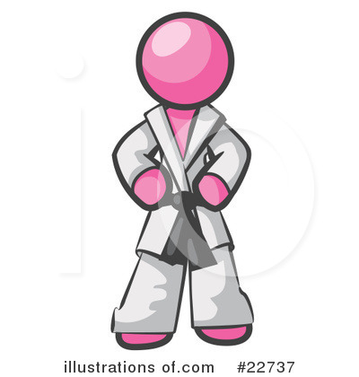 Karate Clipart #22737 by Leo Blanchette