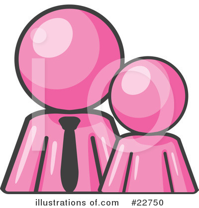 Royalty-Free (RF) Pink Collection Clipart Illustration by Leo Blanchette - Stock Sample #22750