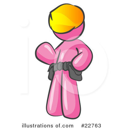 Royalty-Free (RF) Pink Collection Clipart Illustration by Leo Blanchette - Stock Sample #22763