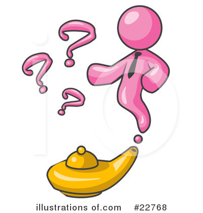 Royalty-Free (RF) Pink Collection Clipart Illustration by Leo Blanchette - Stock Sample #22768
