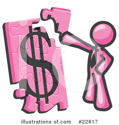 Money Clipart #22817 by Leo Blanchette