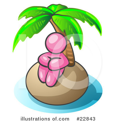 Royalty-Free (RF) Pink Collection Clipart Illustration by Leo Blanchette - Stock Sample #22843
