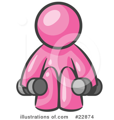 Royalty-Free (RF) Pink Collection Clipart Illustration by Leo Blanchette - Stock Sample #22874