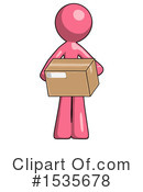 Pink Design Mascot Clipart #1535678 by Leo Blanchette