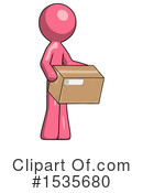 Pink Design Mascot Clipart #1535680 by Leo Blanchette