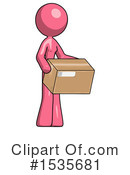 Pink Design Mascot Clipart #1535681 by Leo Blanchette