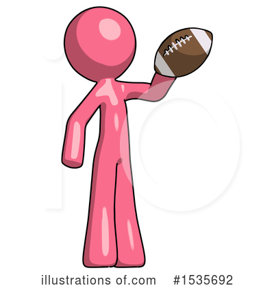 Royalty-Free (RF) Pink Design Mascot Clipart Illustration by Leo Blanchette - Stock Sample #1535692