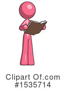 Pink Design Mascot Clipart #1535714 by Leo Blanchette