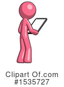 Pink Design Mascot Clipart #1535727 by Leo Blanchette
