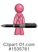 Pink Design Mascot Clipart #1535761 by Leo Blanchette