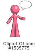 Pink Design Mascot Clipart #1535775 by Leo Blanchette