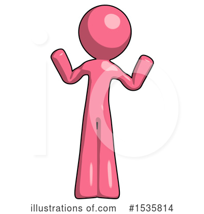 Royalty-Free (RF) Pink Design Mascot Clipart Illustration by Leo Blanchette - Stock Sample #1535814