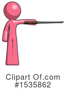 Pink Design Mascot Clipart #1535862 by Leo Blanchette