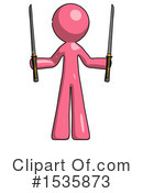 Pink Design Mascot Clipart #1535873 by Leo Blanchette