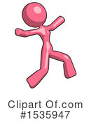 Pink Design Mascot Clipart #1535947 by Leo Blanchette