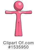 Pink Design Mascot Clipart #1535950 by Leo Blanchette