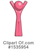 Pink Design Mascot Clipart #1535954 by Leo Blanchette
