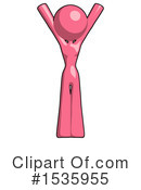 Pink Design Mascot Clipart #1535955 by Leo Blanchette