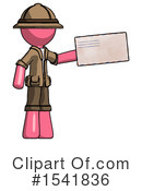Pink Design Mascot Clipart #1541836 by Leo Blanchette