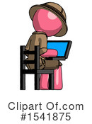 Pink Design Mascot Clipart #1541875 by Leo Blanchette