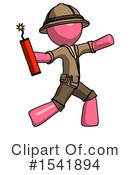 Pink Design Mascot Clipart #1541894 by Leo Blanchette