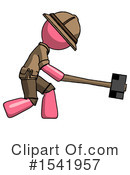 Pink Design Mascot Clipart #1541957 by Leo Blanchette