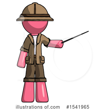 Royalty-Free (RF) Pink Design Mascot Clipart Illustration by Leo Blanchette - Stock Sample #1541965