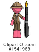 Pink Design Mascot Clipart #1541968 by Leo Blanchette
