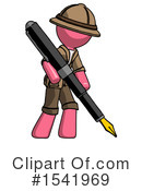 Pink Design Mascot Clipart #1541969 by Leo Blanchette