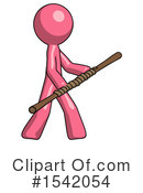 Pink Design Mascot Clipart #1542054 by Leo Blanchette