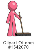 Pink Design Mascot Clipart #1542070 by Leo Blanchette