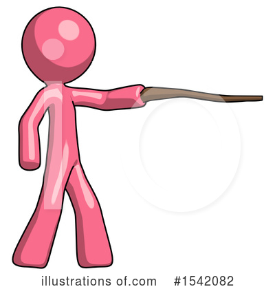 Royalty-Free (RF) Pink Design Mascot Clipart Illustration by Leo Blanchette - Stock Sample #1542082