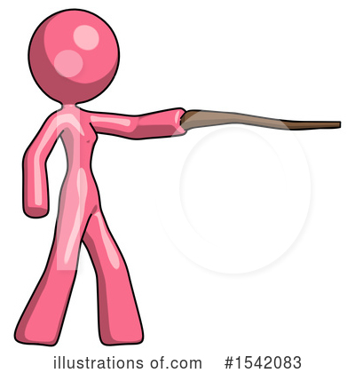 Royalty-Free (RF) Pink Design Mascot Clipart Illustration by Leo Blanchette - Stock Sample #1542083