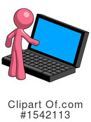 Pink Design Mascot Clipart #1542113 by Leo Blanchette