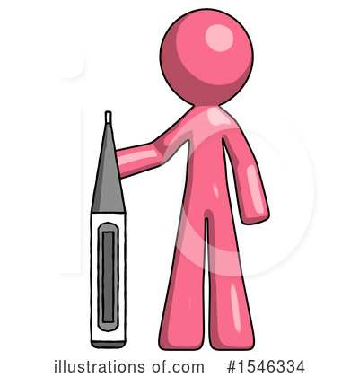 Royalty-Free (RF) Pink Design Mascot Clipart Illustration by Leo Blanchette - Stock Sample #1546334