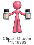 Pink Design Mascot Clipart #1546363 by Leo Blanchette