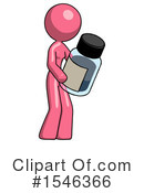Pink Design Mascot Clipart #1546366 by Leo Blanchette