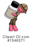 Pink Design Mascot Clipart #1546371 by Leo Blanchette