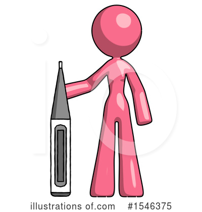 Royalty-Free (RF) Pink Design Mascot Clipart Illustration by Leo Blanchette - Stock Sample #1546375