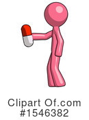 Pink Design Mascot Clipart #1546382 by Leo Blanchette