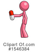 Pink Design Mascot Clipart #1546384 by Leo Blanchette