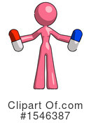 Pink Design Mascot Clipart #1546387 by Leo Blanchette