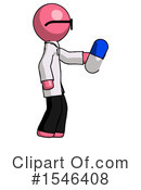 Pink Design Mascot Clipart #1546408 by Leo Blanchette