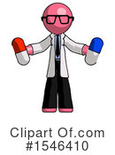 Pink Design Mascot Clipart #1546410 by Leo Blanchette