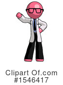 Pink Design Mascot Clipart #1546417 by Leo Blanchette