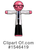Pink Design Mascot Clipart #1546419 by Leo Blanchette